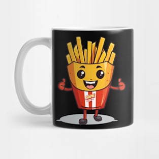 kawaii french fries T-Shirt cute potatofood Mug